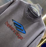 Balenciaga 26SS Classic Logo Printed Short Sleeve Couple Casual Washed T-shirt