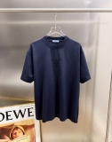Prada 26SS Fashion 3D Logo Printed Water Washed Short Sleeve Couple's Casual Versatile T-shirt