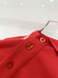 Moncler Classic Embroidered Logo Casual Collar Polo Shirt