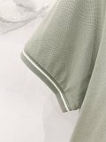 Prada Classic Embroidered Crown Logo Casual Polo Shirt