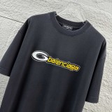 Balenciaga 26SS Classic Logo Printed T-shirt Unisex Loose Casual Short Sleeve