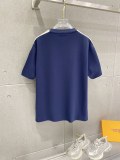 Louis Vuitton 26SS Fashion Embroidered Logo Round Neck Casual Short Sleeve Set