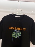 Givenchy Fashion Lock Logo Printed T-shirt Couple Casual Versatile Short Sleeve
