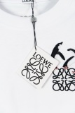 Loewe 26SS Fashion Embroidered Penguin Logo Round Neck T-shirt Unisex Casual Loose Short Sleeve