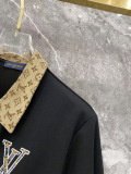 Louis Vuitton 26SS Classic Embroidered Logo Casual Short Sleeve Polo Shirt Set