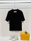 Louis Vuitton Personalized Logo Printed T-shirt Couple Casual Versatile Short Sleeve