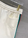 Gucci 26SS Classic Embroidered Logo Casual Versatile Round Neck Short Sleeve Set