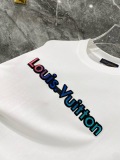Louis Vuitton 26SS Fashion Logo Printed Round Neck Casual Short Sleeve Set