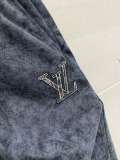 Louis Vuitton 26SS Fashion Embroidered Logo Round Neck Casual Short Sleeve Set