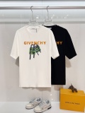 Givenchy Fashion Lock Logo Printed T-shirt Couple Casual Versatile Short Sleeve
