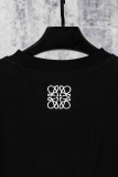 Loewe 26SS Fashion Embroidered Penguin Logo Round Neck T-shirt Unisex Casual Loose Short Sleeve