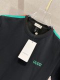 Gucci 26SS Classic Embroidered Logo Casual Versatile Round Neck Short Sleeve Set