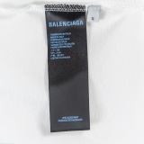 Balenciaga 26SS Classic Hot Diamond Logo Round Neck T-shirt Unisex Casual Loose Short Sleeve