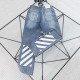 Off White 26SS Classic Diagonal Zebra Crossing Versatile Straight leg Jeans