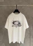Balenciaga Classic Logo Printed Short Sleeve Unisex Casual Loose T-shirt