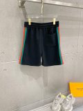 Gucci 26SS Classic Embroidered Logo Casual Versatile Round Neck Short Sleeve Set