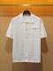 Louis Vuitton Fashion Logo Jacquard Casual Versatile Knitted Short Sleeve Polo Shirt
