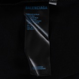 Balenciaga 26SS Classic Hot Diamond Logo Round Neck T-shirt Unisex Casual Loose Short Sleeve