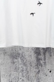 Loewe 26SS Fashion Embroidered Penguin Logo Round Neck T-shirt Unisex Casual Loose Short Sleeve