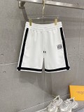 Loewe 26SS Classic Embroidered Logo Casual Versatile Round Neck Short Sleeve Set