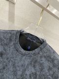Louis Vuitton 26SS Fashion Embroidered Logo Round Neck Casual Short Sleeve Set