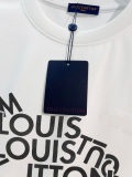 Louis Vuitton Personalized Logo Printed T-shirt Couple Casual Versatile Short Sleeve