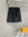 Gucci 26SS Couple Fashion Full Logo Round Neck Casual Short Sleeve Set