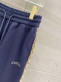 Gucci 26SS Classic Embroidered Logo Casual Versatile Zipper Polo Shirt Set