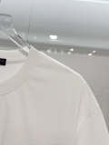 Louis Vuitton Personalized Logo Printed T-shirt Couple Casual Versatile Short Sleeve