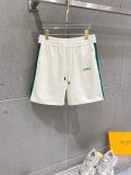 Gucci 26SS Classic Embroidered Logo Casual Versatile Round Neck Short Sleeve Set