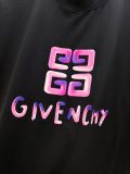 Givenchy Fashion Gradient Logo Printed T-shirt Couple Casual Versatile Short Sleeve