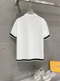 Loewe 26SS Classic Embroidered Logo Casual Versatile Round Neck Short Sleeve Set
