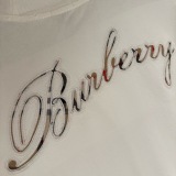 Burberry Fashion Embroidered Logo Short Sleeve Unisex Casual Loose T-shirt