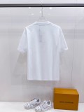 Givenchy Fashion Gradient Logo Printed T-shirt Couple Casual Versatile Short Sleeve