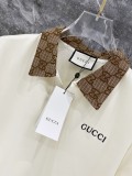 Gucci 26SS Classic Embroidered Logo Casual Short Sleeve Polo Set