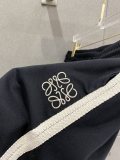 Loewe 26SS Classic Embroidered Logo Casual Versatile Round Neck Short Sleeve Set