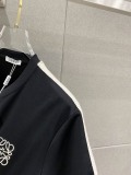 Loewe 26SS Classic Embroidered Logo Casual Versatile Round Neck Short Sleeve Set