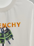 Givenchy Fashion Lock Logo Printed T-shirt Couple Casual Versatile Short Sleeve
