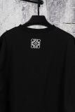 Loewe 26SS Fashion Embroidered Penguin Logo Round Neck T-shirt Unisex Casual Loose Short Sleeve