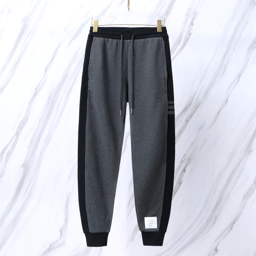Thom Browne Classic Four Bar Color Blocked Pants Unisex Casual Versatile Sports Pants