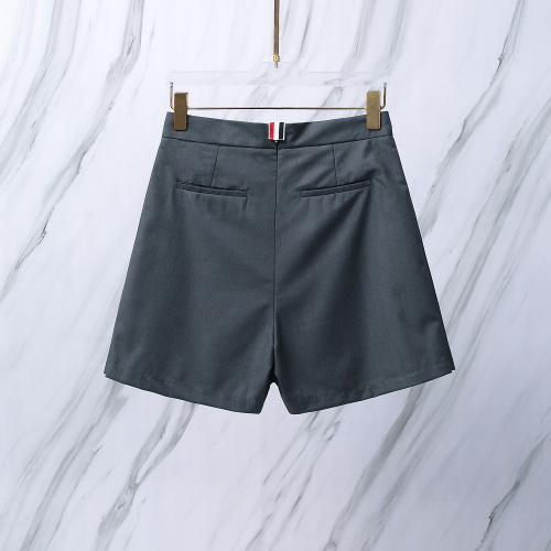Thom Browne Women's Classic Fashion Versatile Hundred Fold Pants Skirt
