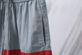 Thom Browne Classic tricolor woven beach pants Unisex casual versatile shorts