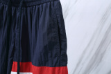 Thom Browne Classic tricolor woven beach pants Unisex casual versatile shorts