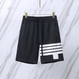 Thom Browne Classic Four Bar Striped Beach Pants Unisex Casual Versatile Shorts