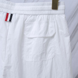 Thom Browne Classic Four Bar Striped Beach Pants Unisex Casual Versatile Shorts