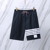 Thom Browne Classic Four Bar Color Drawstring Shorts Unisex Casual Versatile Shorts
