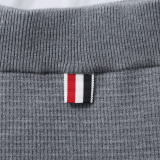 Thom Browne Women's Classic Four Bar Knitted Short Skirt Versatile Hip Wrap Skirt