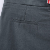 Thom Browne Women's Classic Fashion Versatile Hundred Fold Pants Skirt