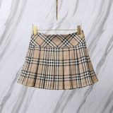Thom Browne Women's Classic Fashion Versatile Checkered Short Skirt