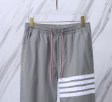Thom Browne Unisex Classic Four Bar Ribbon Drawstring Casual Pants